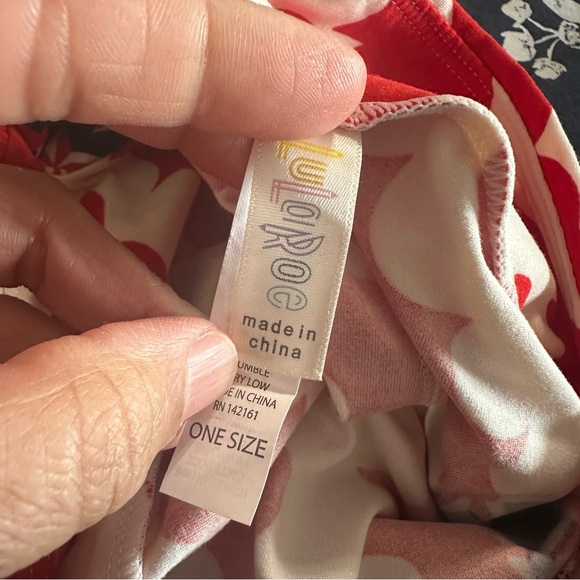 Lularoe womens OS (2-12) Patriotic USA Leggings New no tags - Picture 4 of 5